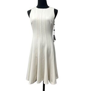 ADRIANNA PAPELL WHITE DRESS SIZE 2 NWT